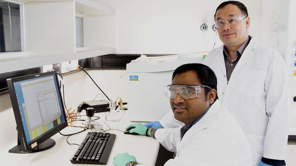 Srikanth Mateti (left) and Ian Chen (right)