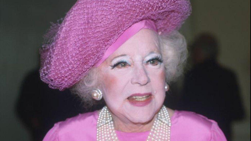 Romance novelist Dame Barbara Cartland