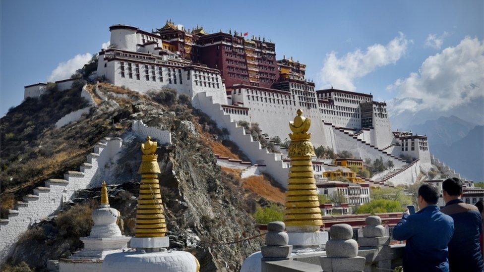 Potala Palace in Lhasa, Tibet