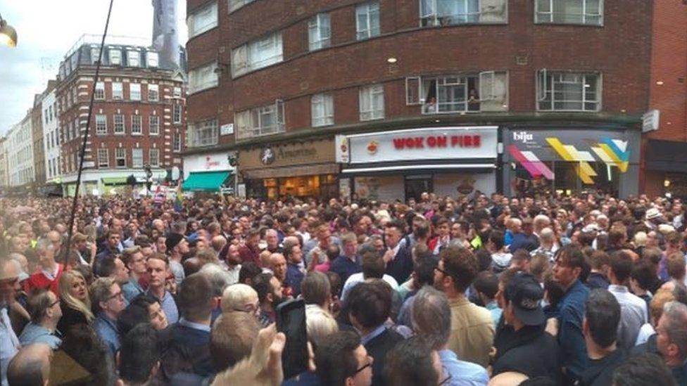 London vigil for Orlando victims