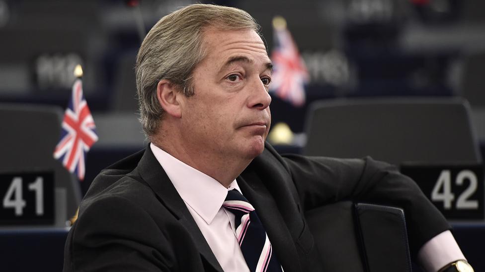 Nigel Farage in European Parliament, 26 Oct 16