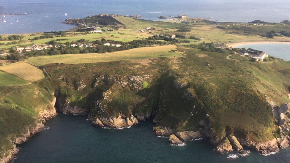 Alderney aerial