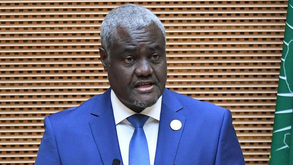 AUC Chairperson Moussa Faki