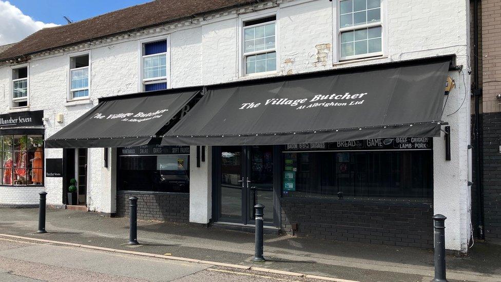 The closed Village Butcher