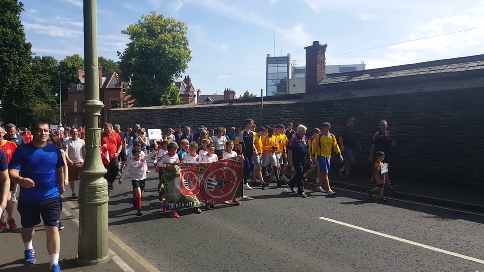 Foyle Cup Parade