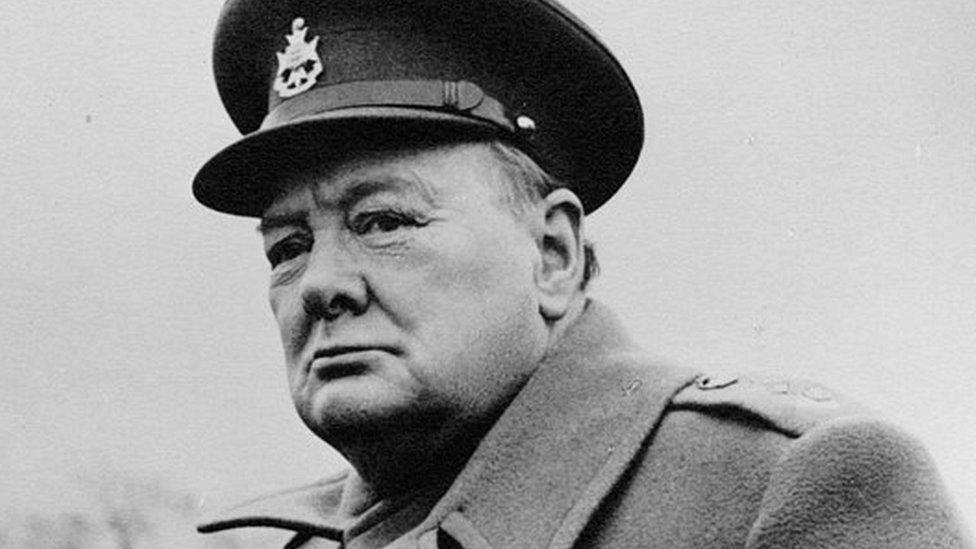 Churchill the war leader, c1945. All images are reproduced with the permission of the Sir Winston Churchill Archive Trust