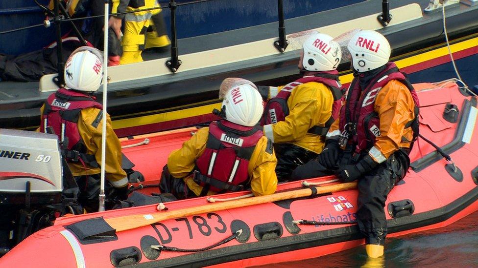 Larne RNLI team