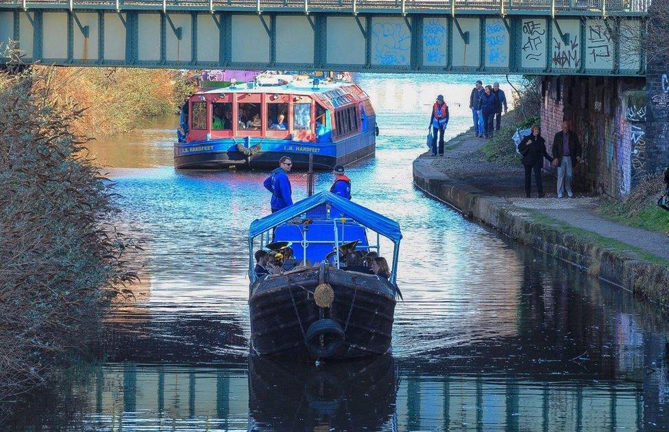 Canal boats