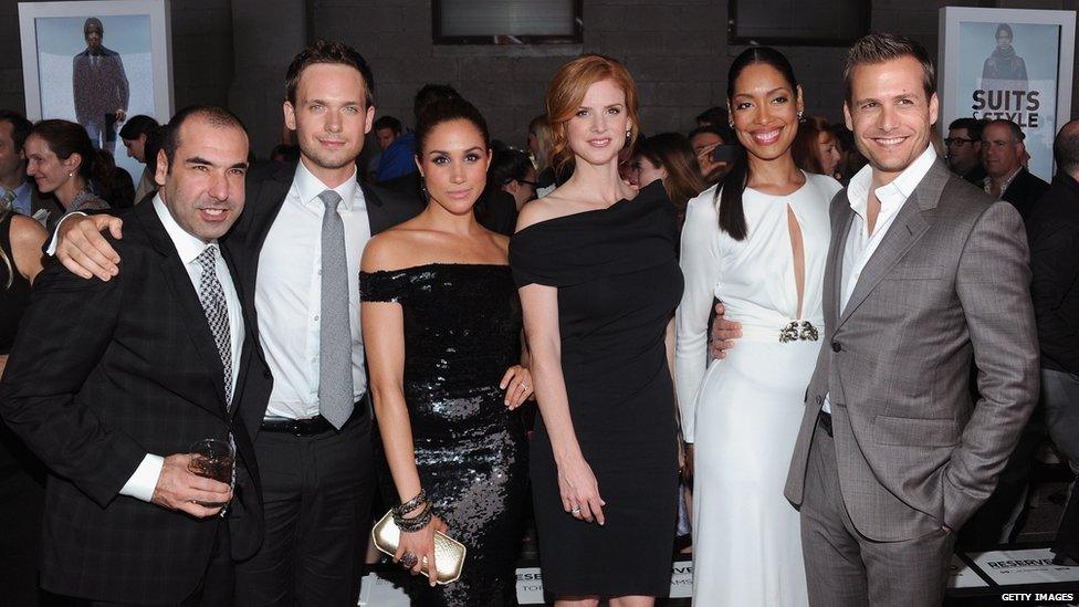 The cast of Suits