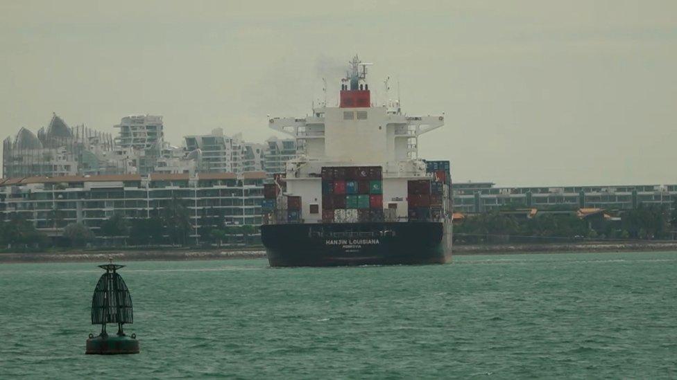 Hanjin ship