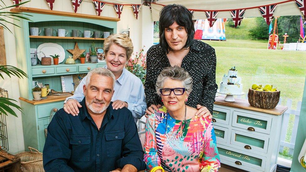 Great British Bake off team