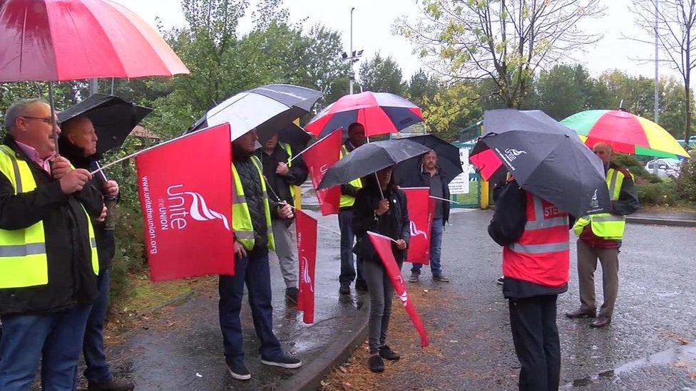 picket line