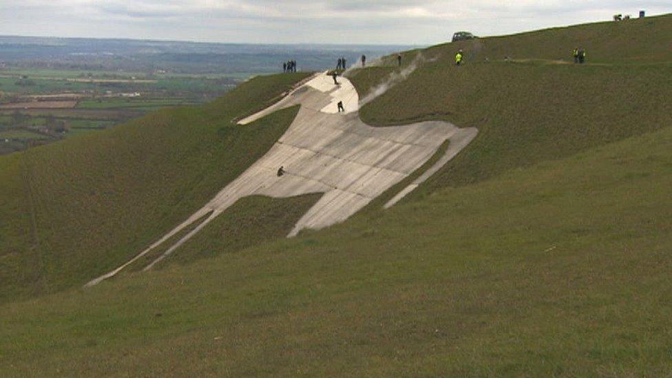 Westbury White Horse, Wiltshire