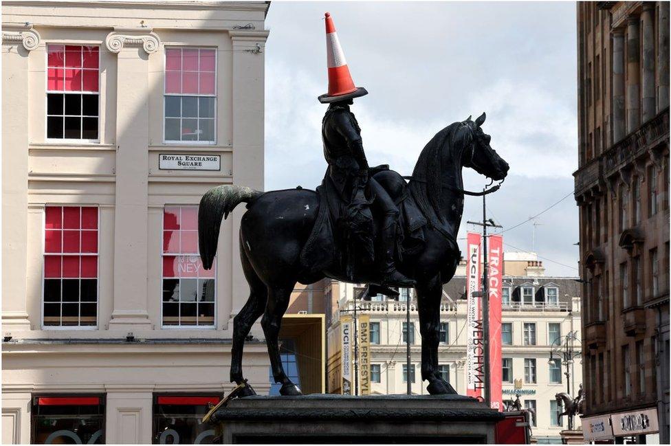 Duke of Wellington statue