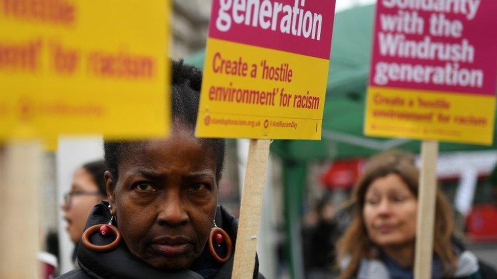 Windrush protest