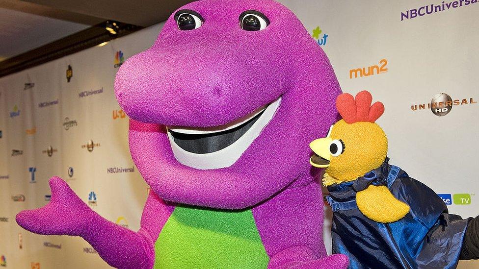 Live action Barney