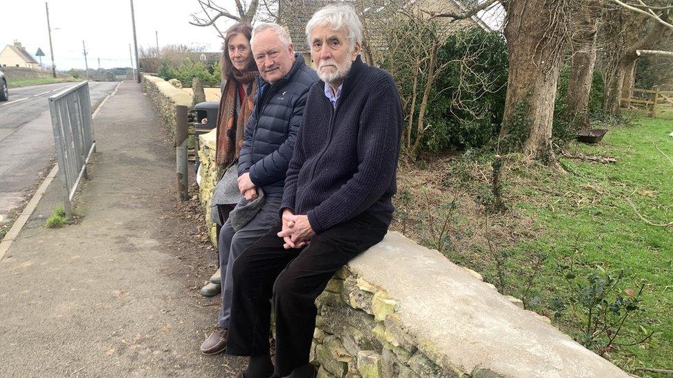 Josie Felce, Steve Swan and David Huband