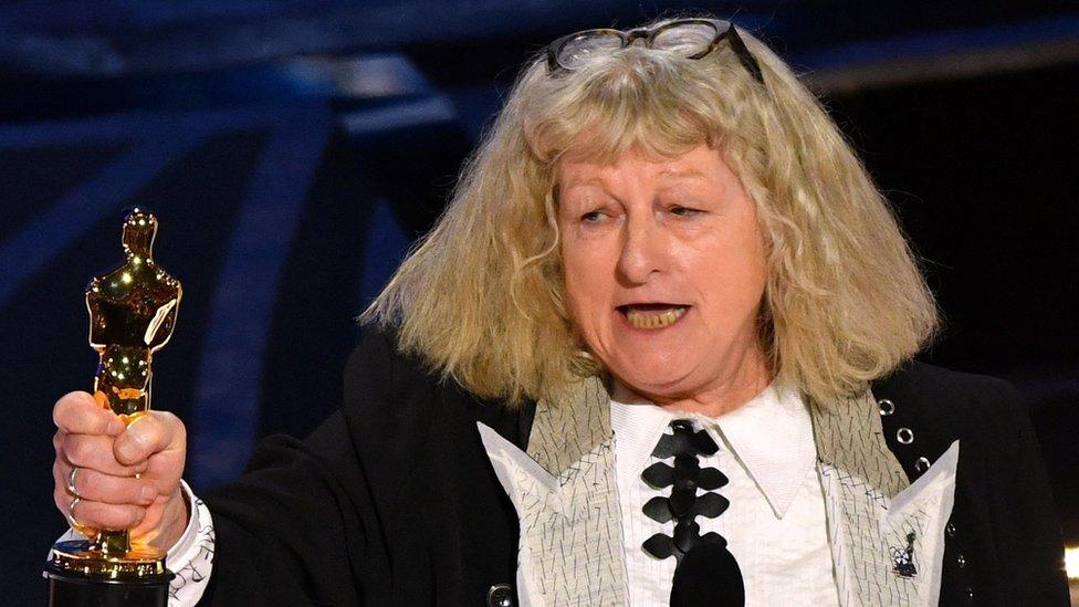 Jenny Beavan at the 2022 Oscars