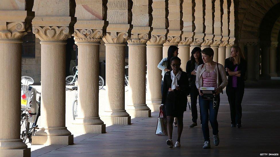 Students at Stanford University