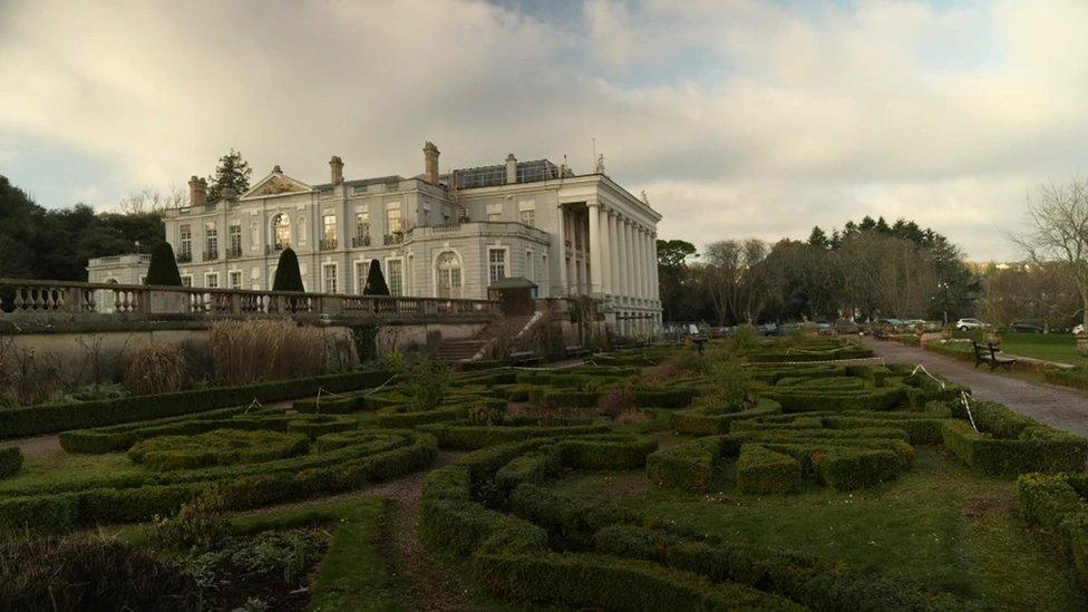 Oldway Mansion, in Torbay