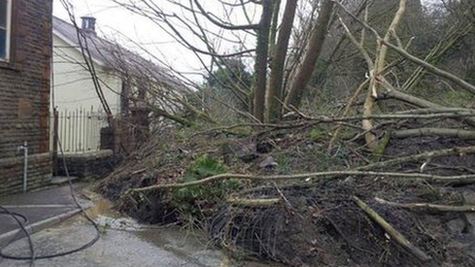 Ystalyfera landslide