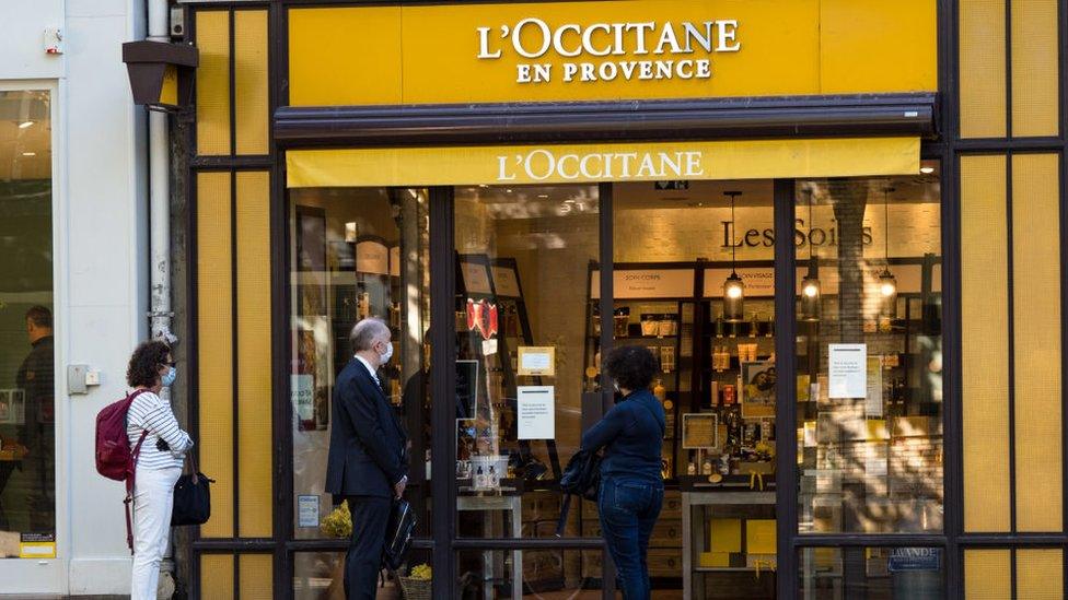 L'Occitane shop front