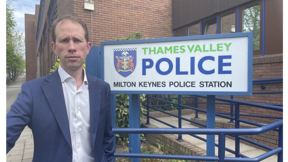 Thames Valley police and crime commissioner Matthew Barber