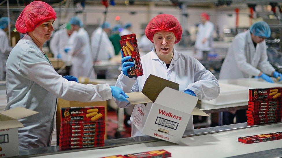 Walkers Shortbread factory