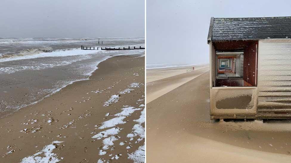 Southwold in Storm Darcy