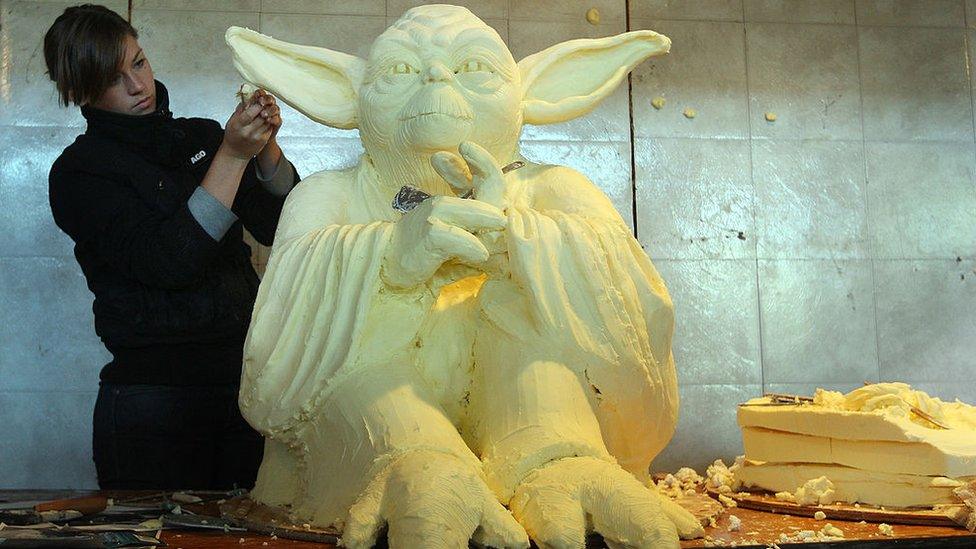 Yoda-from-Star-Wars-in-butter-form.