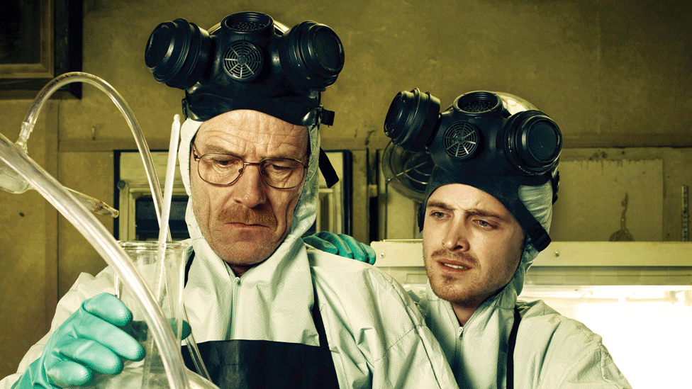 Bryan Cranston and Aaron Paul