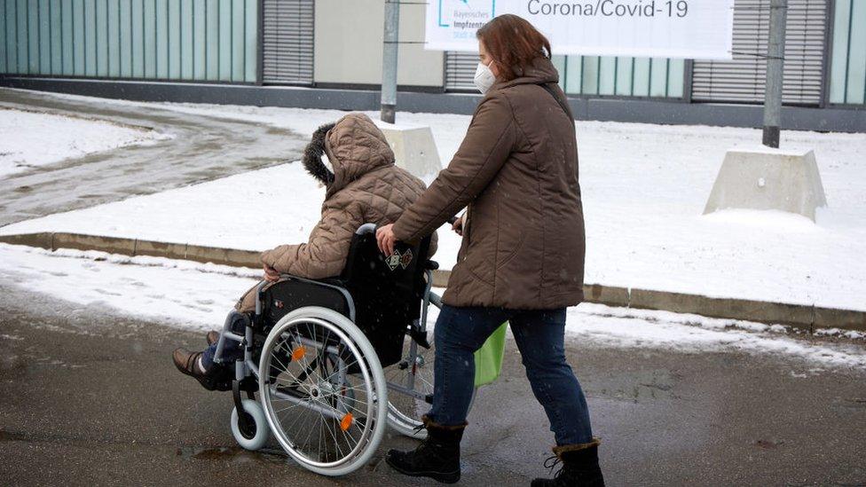 German vaccination centre