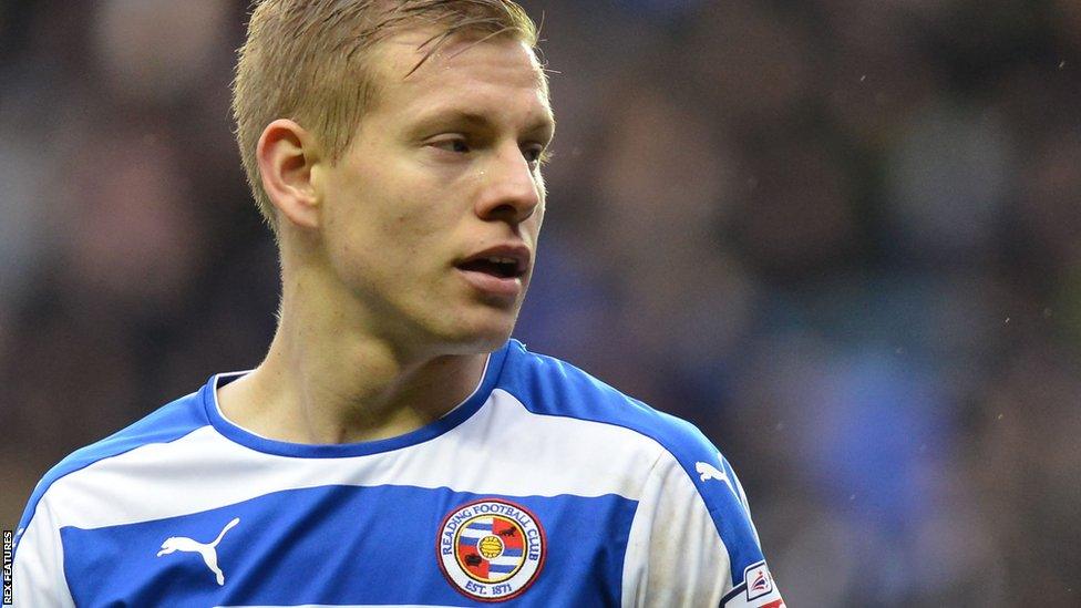 Reading striker Matej Vydra