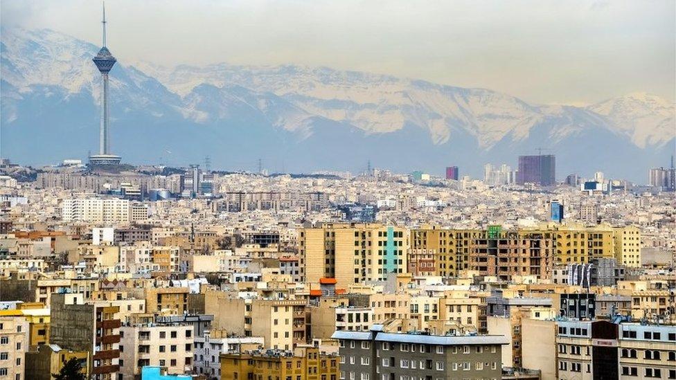 Tehran skyline (file photo)