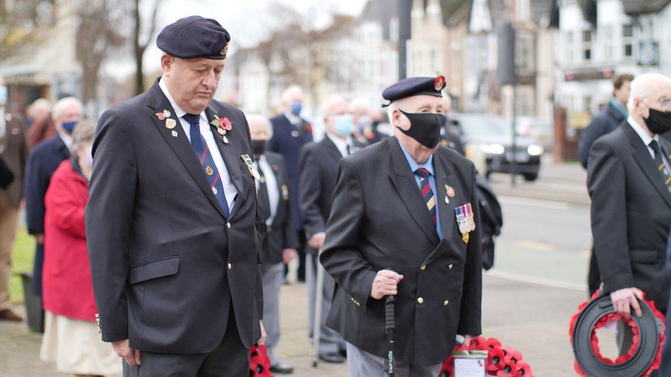 Veterans gathered in Newport