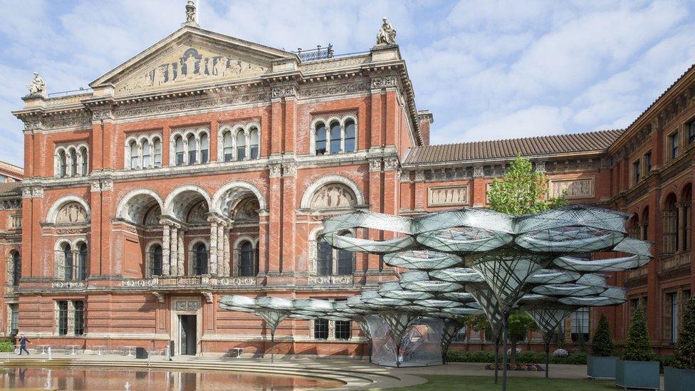 Elytra Filament Pavilion at the V&A