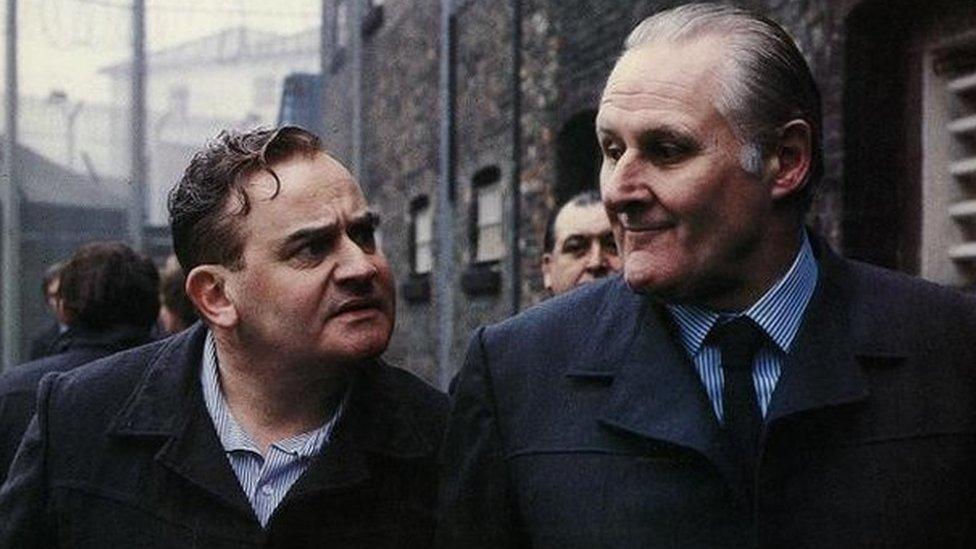 Ronnie Barker & Peter Vaughan in Porridge