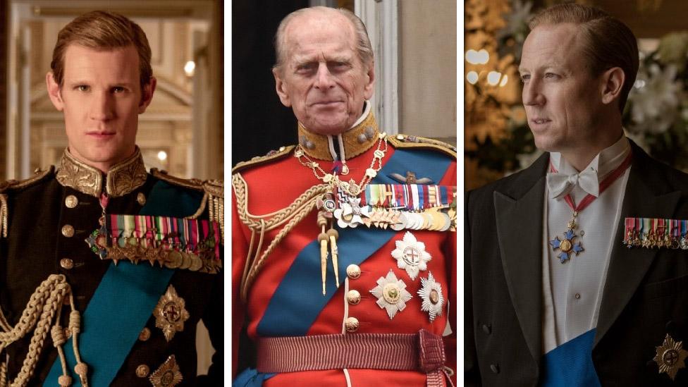 Matt Smith, Prince Philip, Tobias Menzies