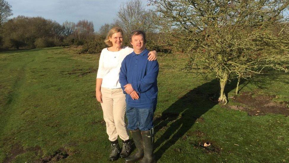 Martha Kearney with Alastair Shaw