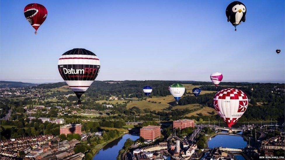 Balloons over Bristol