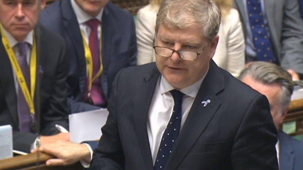 Angus Robertson at PMQs in the HOuse of Commons