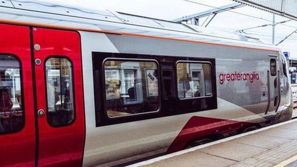 Greater Anglia train