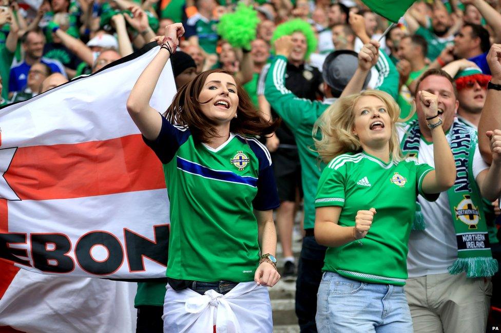 Northern Ireland fans