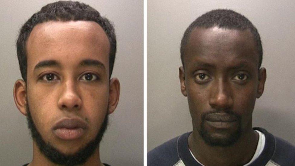 Hamza Mohumed and Juma Munyankore