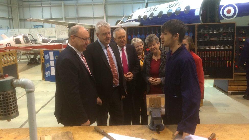 Labour EU campaign launch in Rhoose