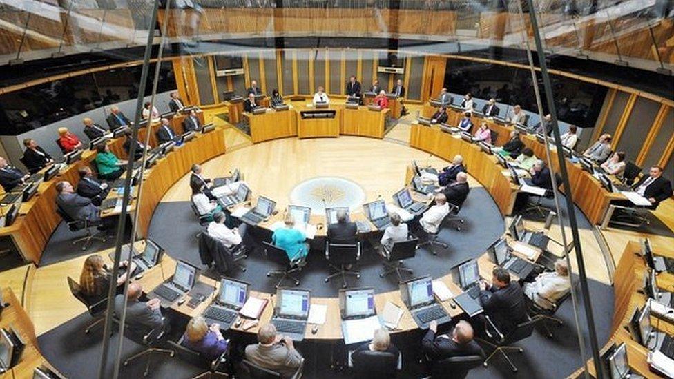 Senedd chamber