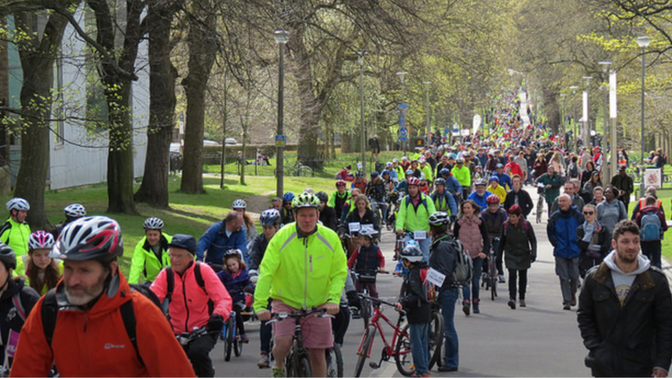 Pedal on Parliament