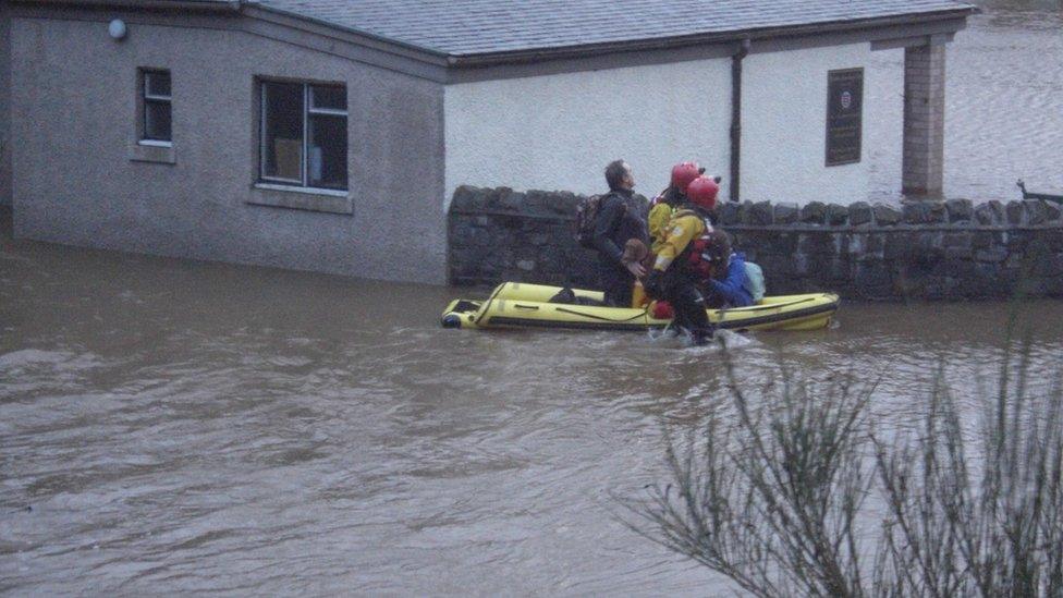 Floods in Peebles