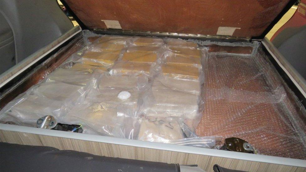 Drugs seized by police