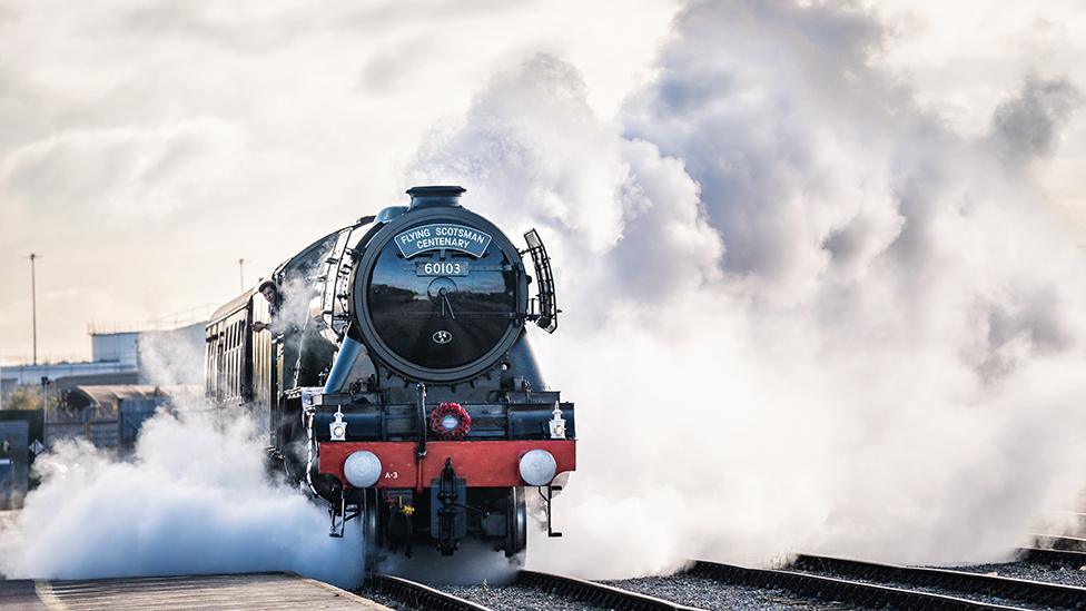 The Flying Scotsman locomotive
